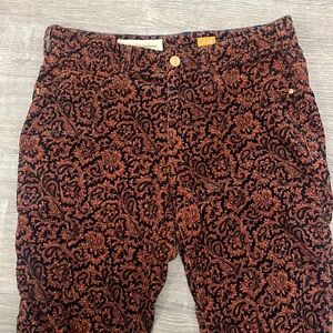 Pilcro and the Letterpress Serif Fit Mid Rise Stretch Corduroy Pants No.28